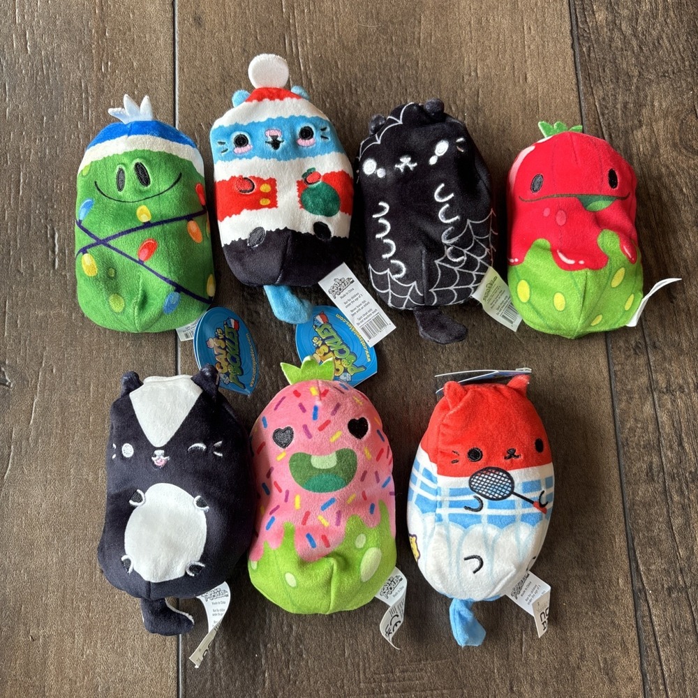 Cats Vs Pickles Plush Lot Of 7 Some With Tags